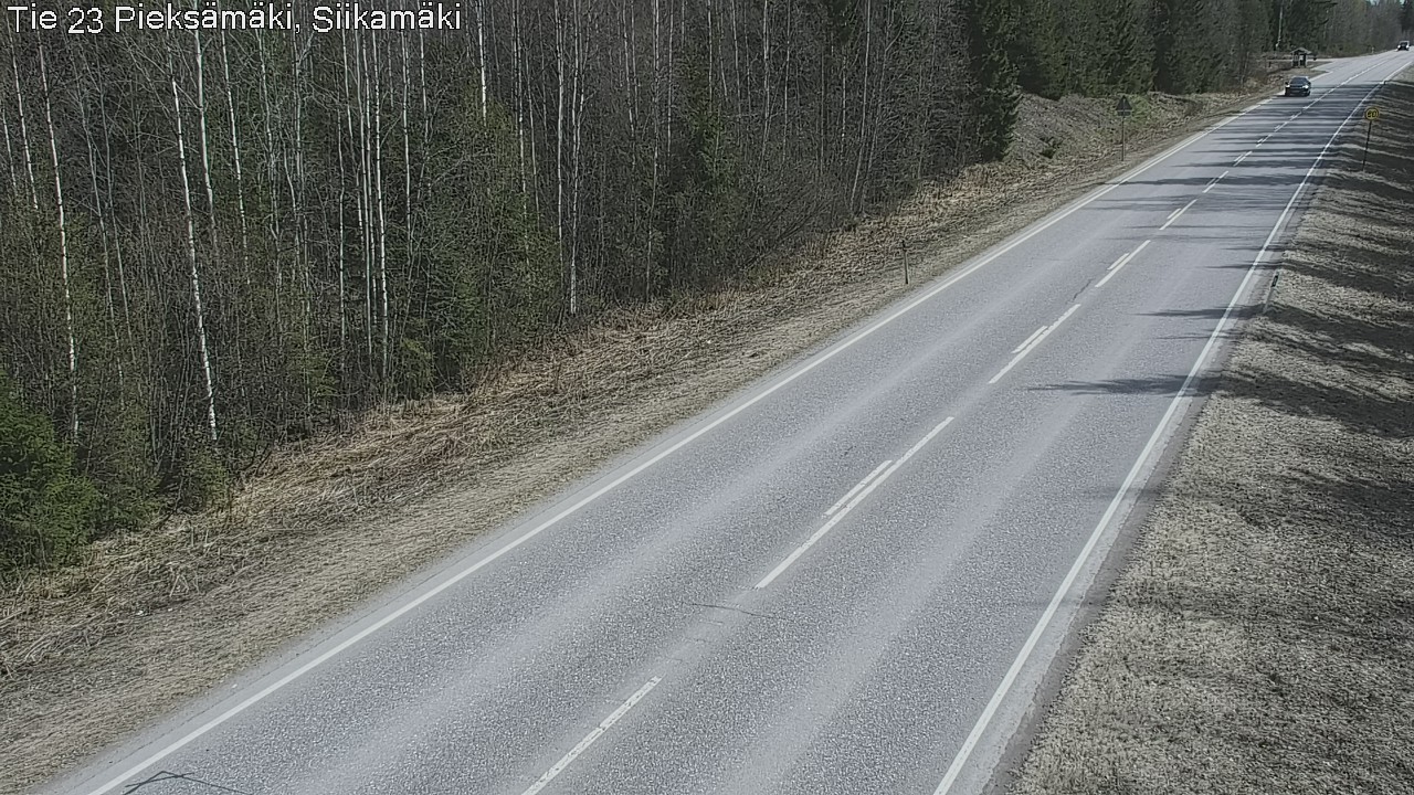 Kelikamerat Kuva Tie 23 Pieksämäki, Siikamäki, Pieksämäki, Etelä-Savo