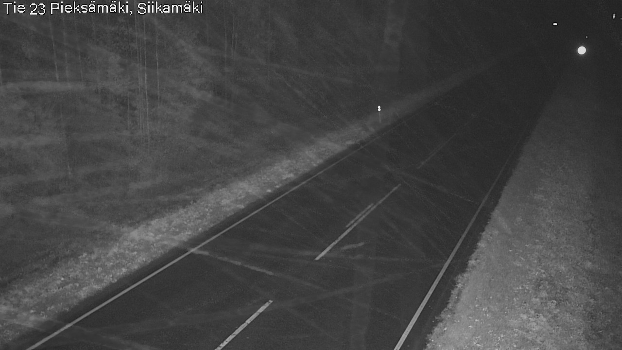 Weather Camera Image Road 23 Pieksämäki, Siikamäki, Pieksämäki, Etelä-Savo