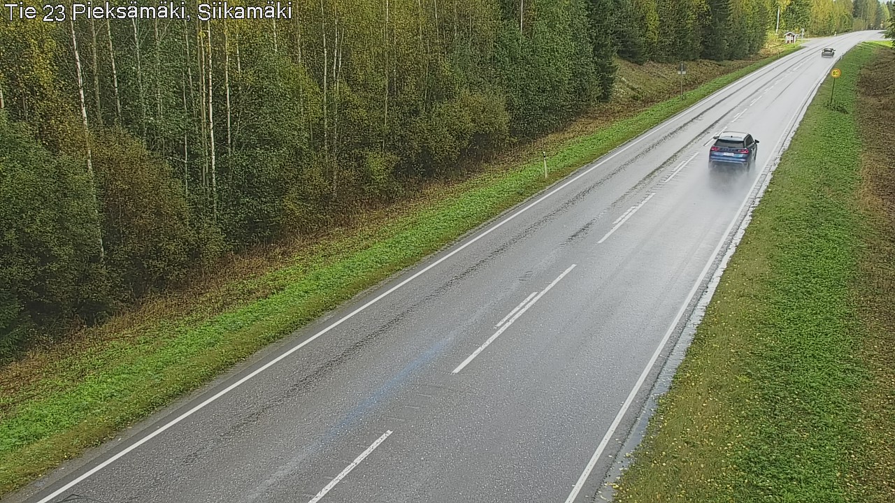 Weather Camera Image Road 23 Pieksämäki, Siikamäki, Pieksämäki, Etelä-Savo