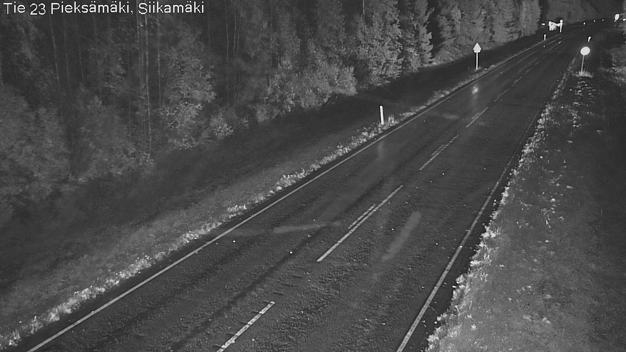 Weather Camera Image Road 23 Pieksämäki, Siikamäki, Pieksämäki, Etelä-Savo