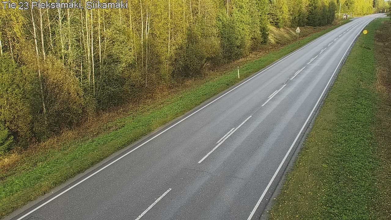 Weather Camera Image Road 23 Pieksämäki, Siikamäki, Pieksämäki, Etelä-Savo
