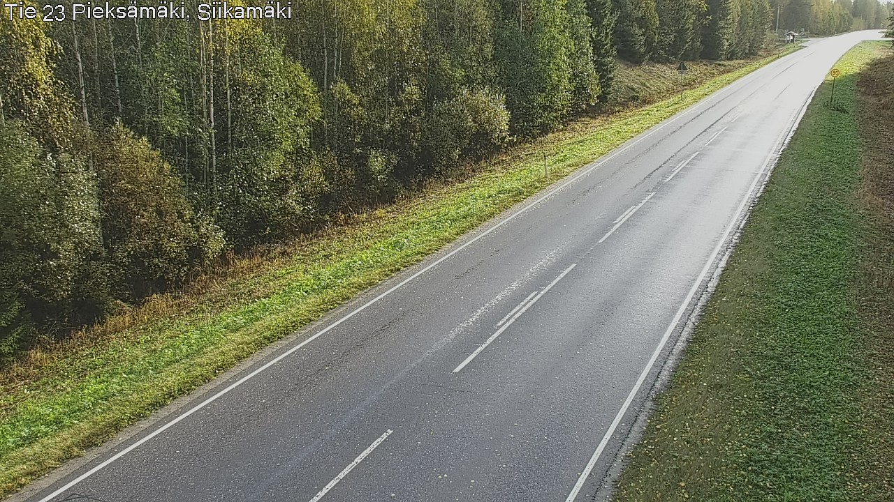 Weather Camera Image Road 23 Pieksämäki, Siikamäki, Pieksämäki, Etelä-Savo