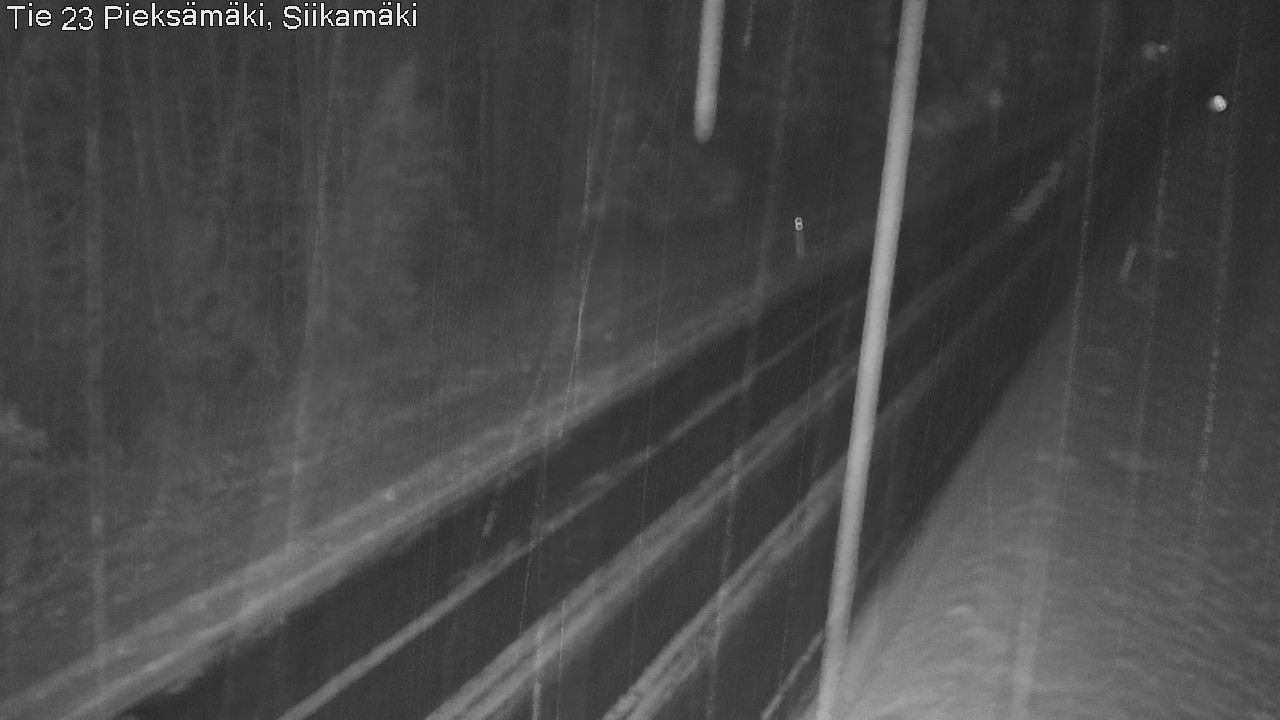 Weather Camera Image Road 23 Pieksämäki, Siikamäki, Pieksämäki, Etelä-Savo