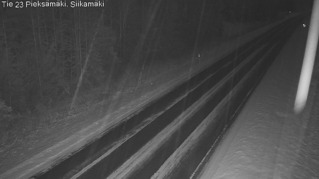 Weather Camera Image Road 23 Pieksämäki, Siikamäki, Pieksämäki, Etelä-Savo