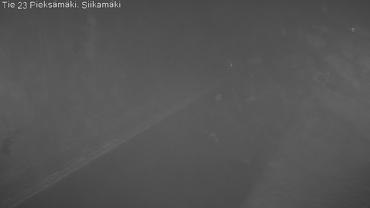 Weather Camera Image Road 23 Pieksämäki, Siikamäki, Pieksämäki, Etelä-Savo