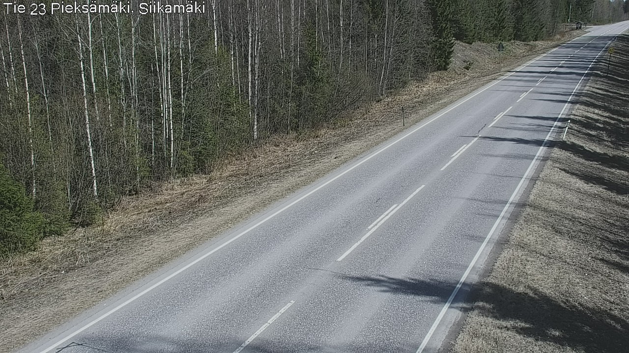 Kelikamerat Kuva Tie 23 Pieksämäki, Siikamäki, Pieksämäki, Etelä-Savo