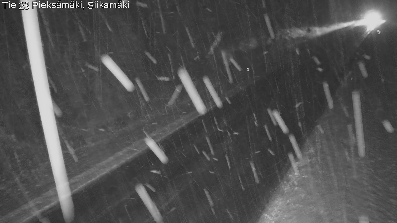 Weather Camera Image Road 23 Pieksämäki, Siikamäki, Pieksämäki, Etelä-Savo