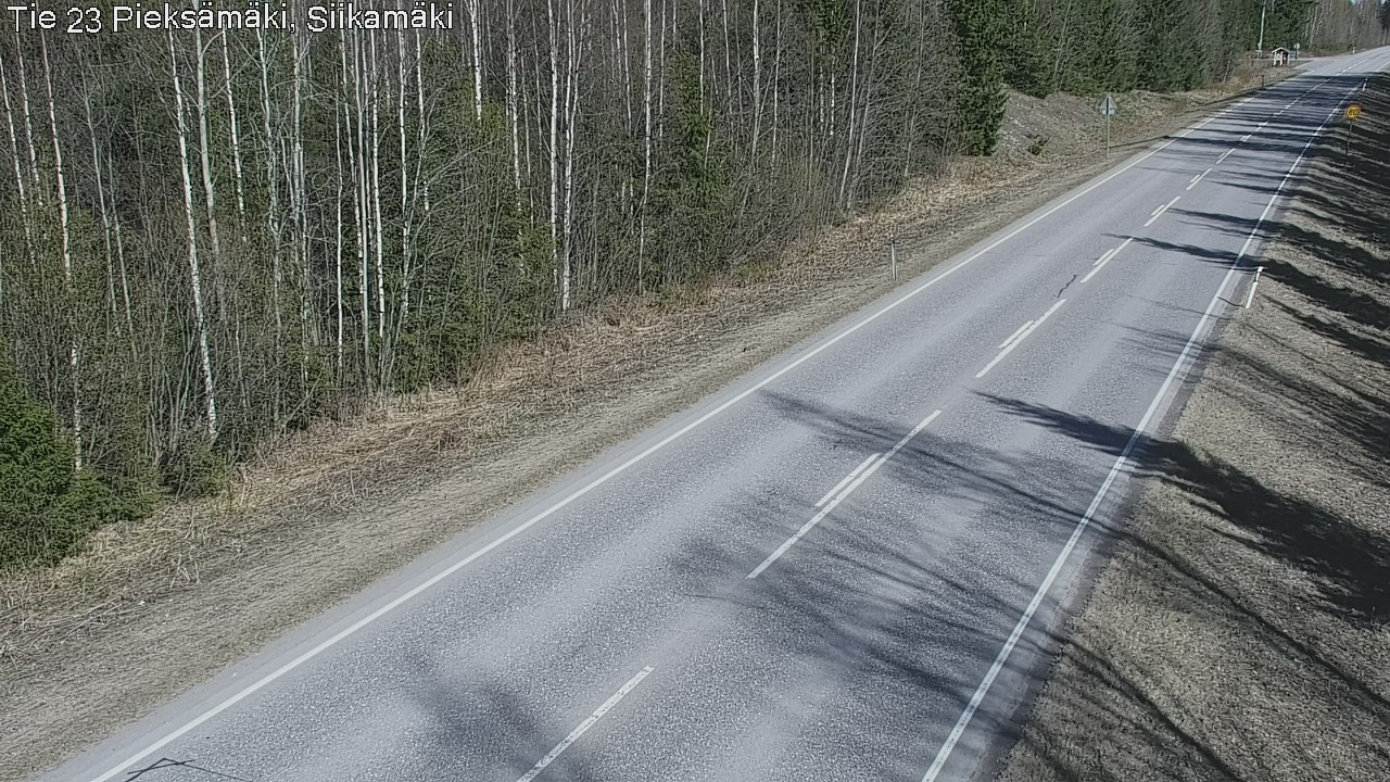 Kelikamerat Kuva Tie 23 Pieksämäki, Siikamäki, Pieksämäki, Etelä-Savo