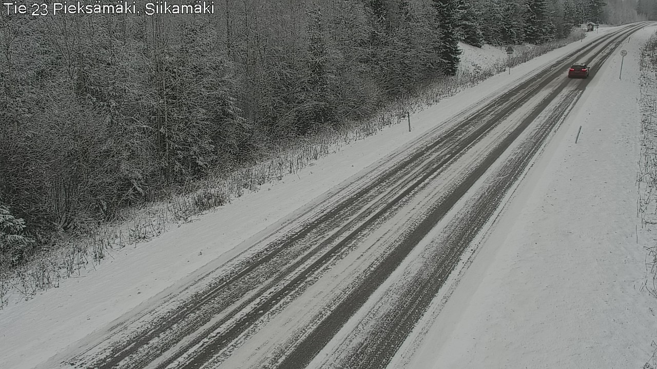 Weather Camera Image Road 23 Pieksämäki, Siikamäki, Pieksämäki, Etelä-Savo