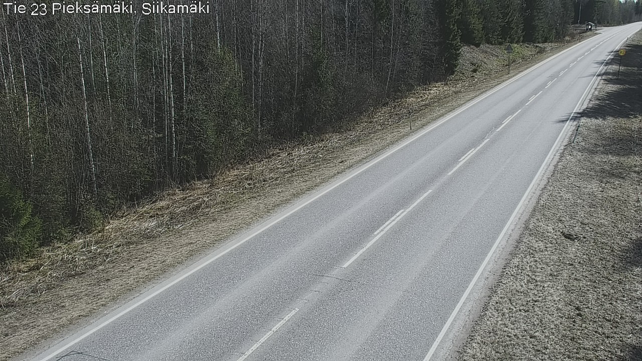 Kelikamerat Kuva Tie 23 Pieksämäki, Siikamäki, Pieksämäki, Etelä-Savo