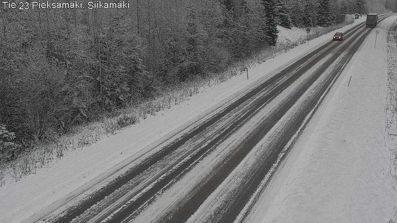 Weather Camera Image Road 23 Pieksämäki, Siikamäki, Pieksämäki, Etelä-Savo