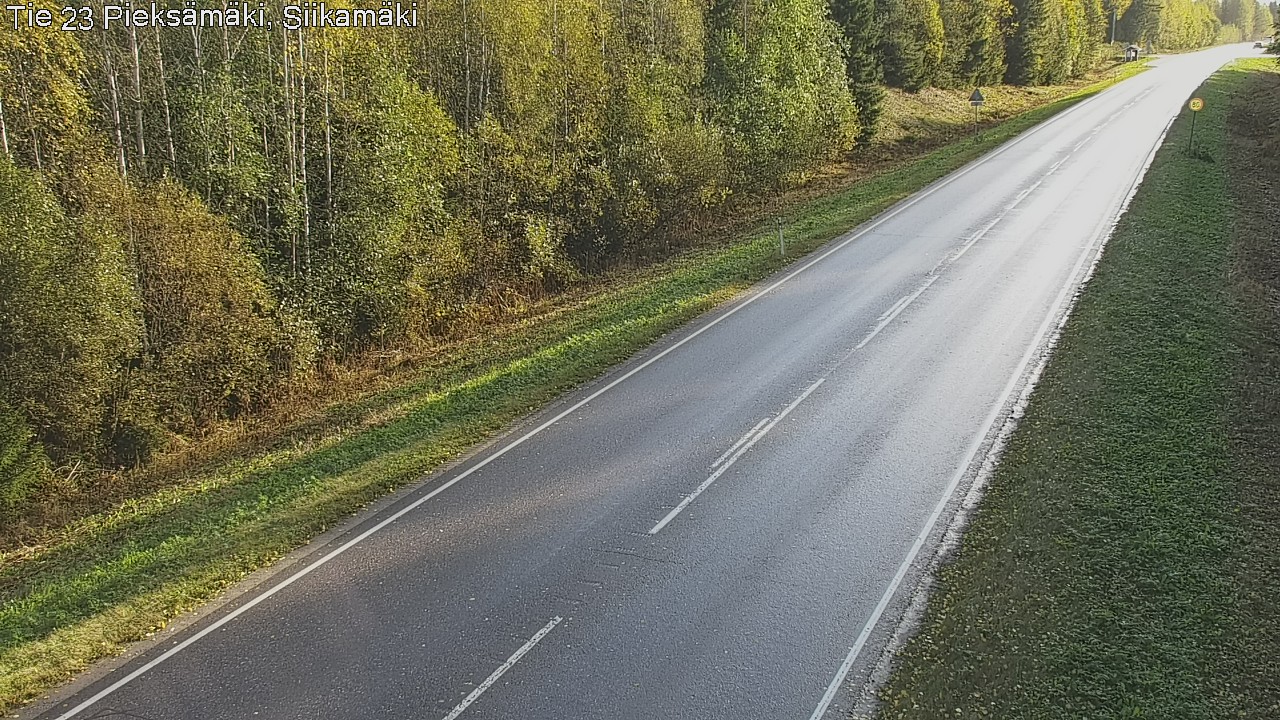 Weather Camera Image Road 23 Pieksämäki, Siikamäki, Pieksämäki, Etelä-Savo