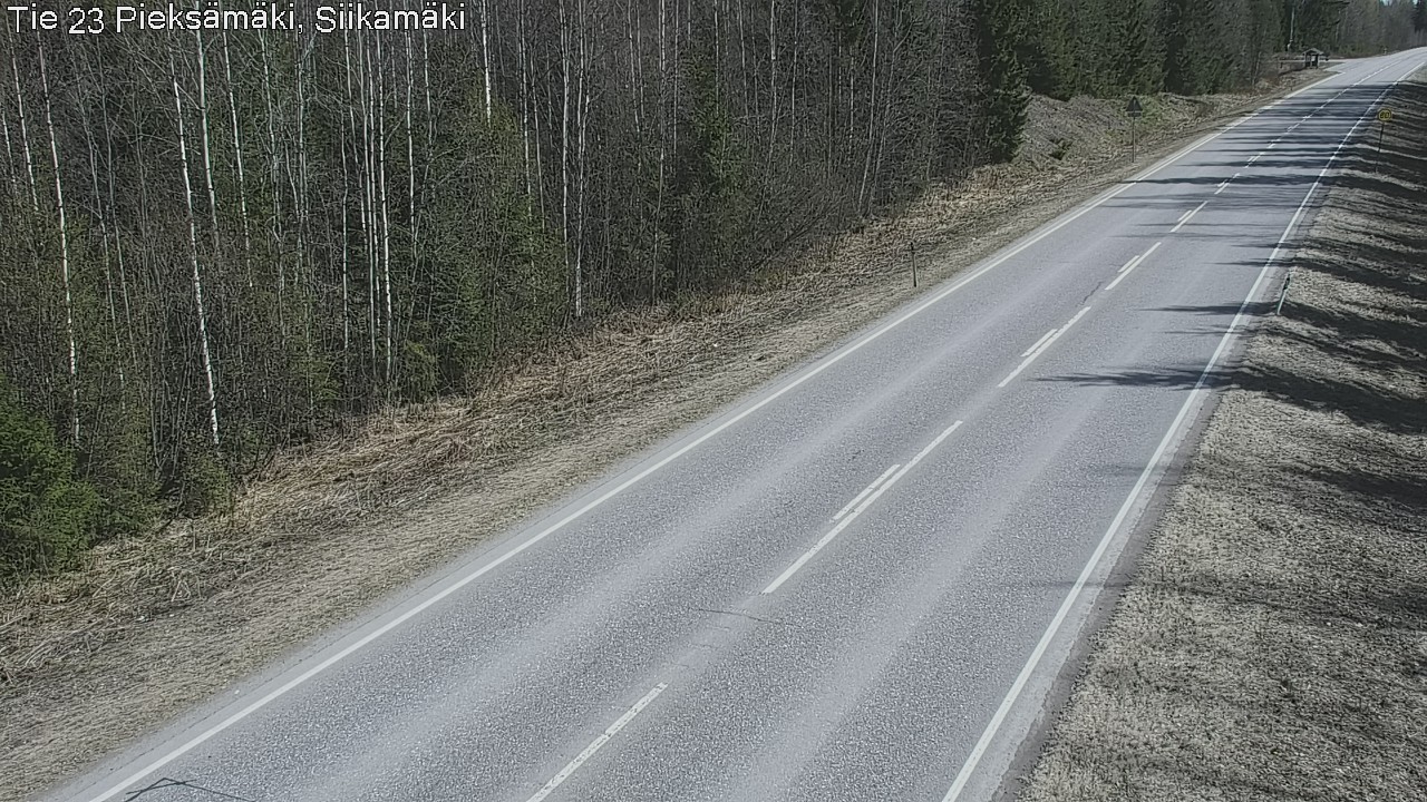 Kelikamerat Kuva Tie 23 Pieksämäki, Siikamäki, Pieksämäki, Etelä-Savo