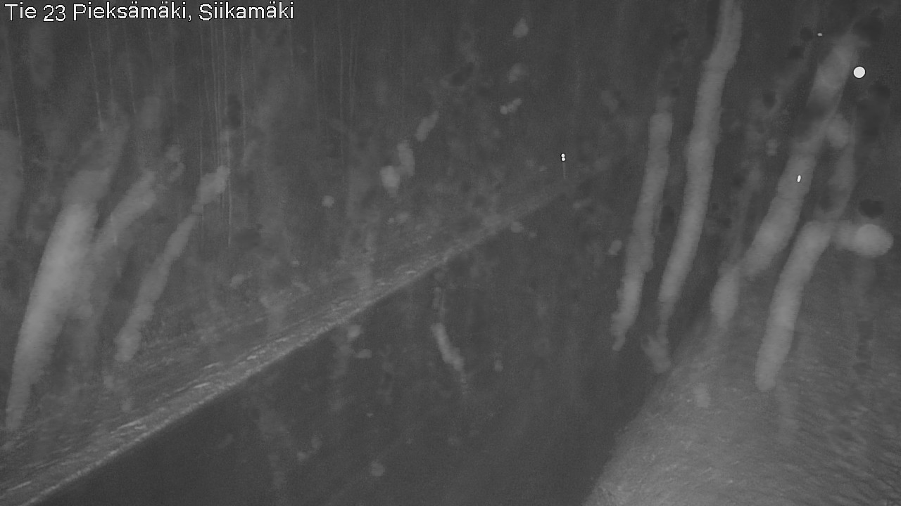 Weather Camera Image Väg 23 Pieksämäki, Siikamäki, Pieksämäki, Etelä-Savo