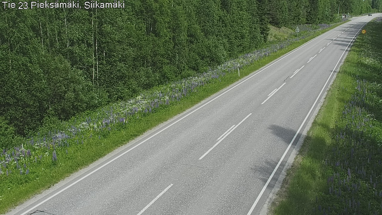 Kelikamerat Kuva Tie 23 Pieksämäki, Siikamäki, Pieksämäki, Etelä-Savo