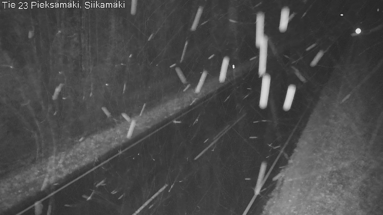 Weather Camera Image Road 23 Pieksämäki, Siikamäki, Pieksämäki, Etelä-Savo
