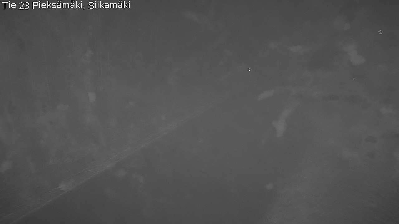 Weather Camera Image Road 23 Pieksämäki, Siikamäki, Pieksämäki, Etelä-Savo