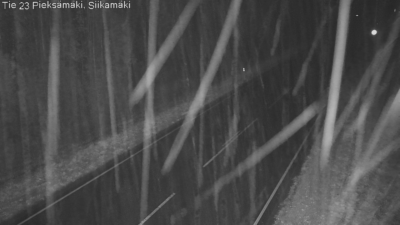Weather Camera Image Road 23 Pieksämäki, Siikamäki, Pieksämäki, Etelä-Savo