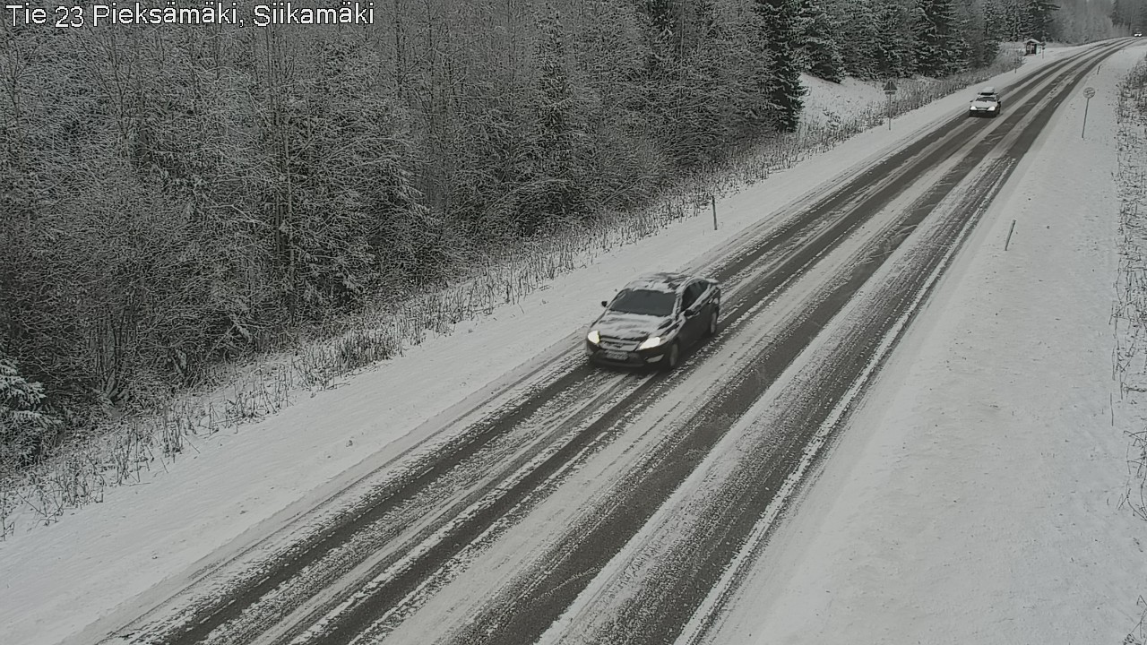 Weather Camera Image Road 23 Pieksämäki, Siikamäki, Pieksämäki, Etelä-Savo