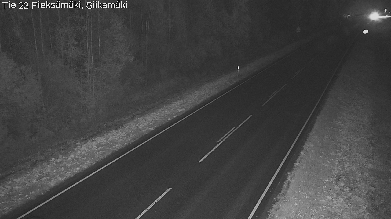 Weather Camera Image Road 23 Pieksämäki, Siikamäki, Pieksämäki, Etelä-Savo