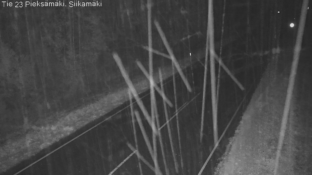 Weather Camera Image Road 23 Pieksämäki, Siikamäki, Pieksämäki, Etelä-Savo