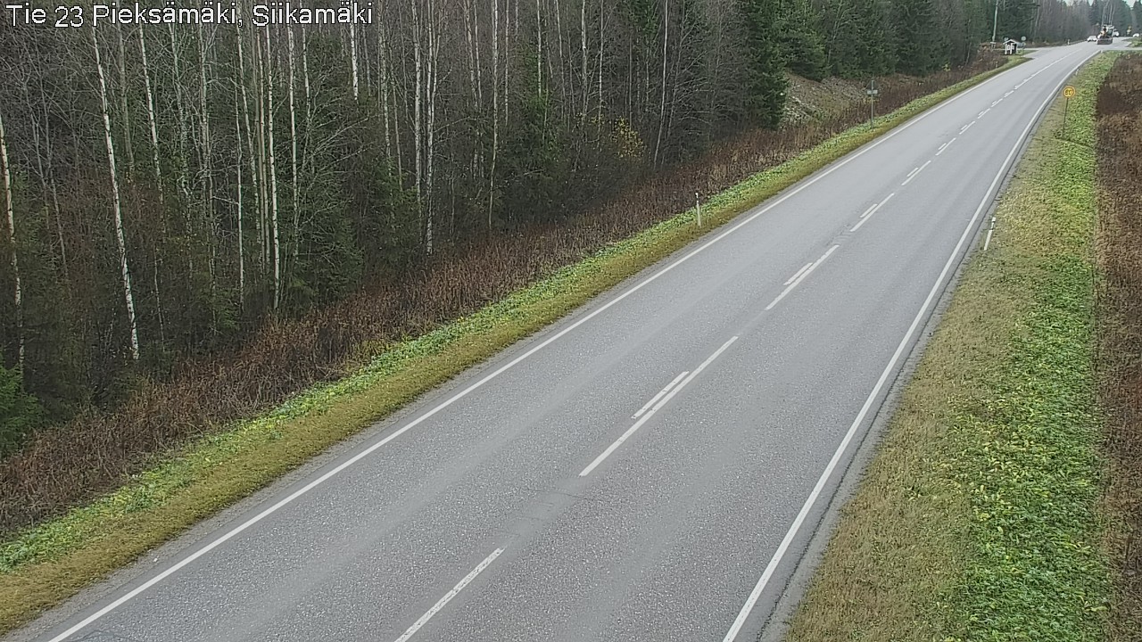 Kelikamerat Kuva Tie 23 Pieksämäki, Siikamäki, Pieksämäki, Etelä-Savo