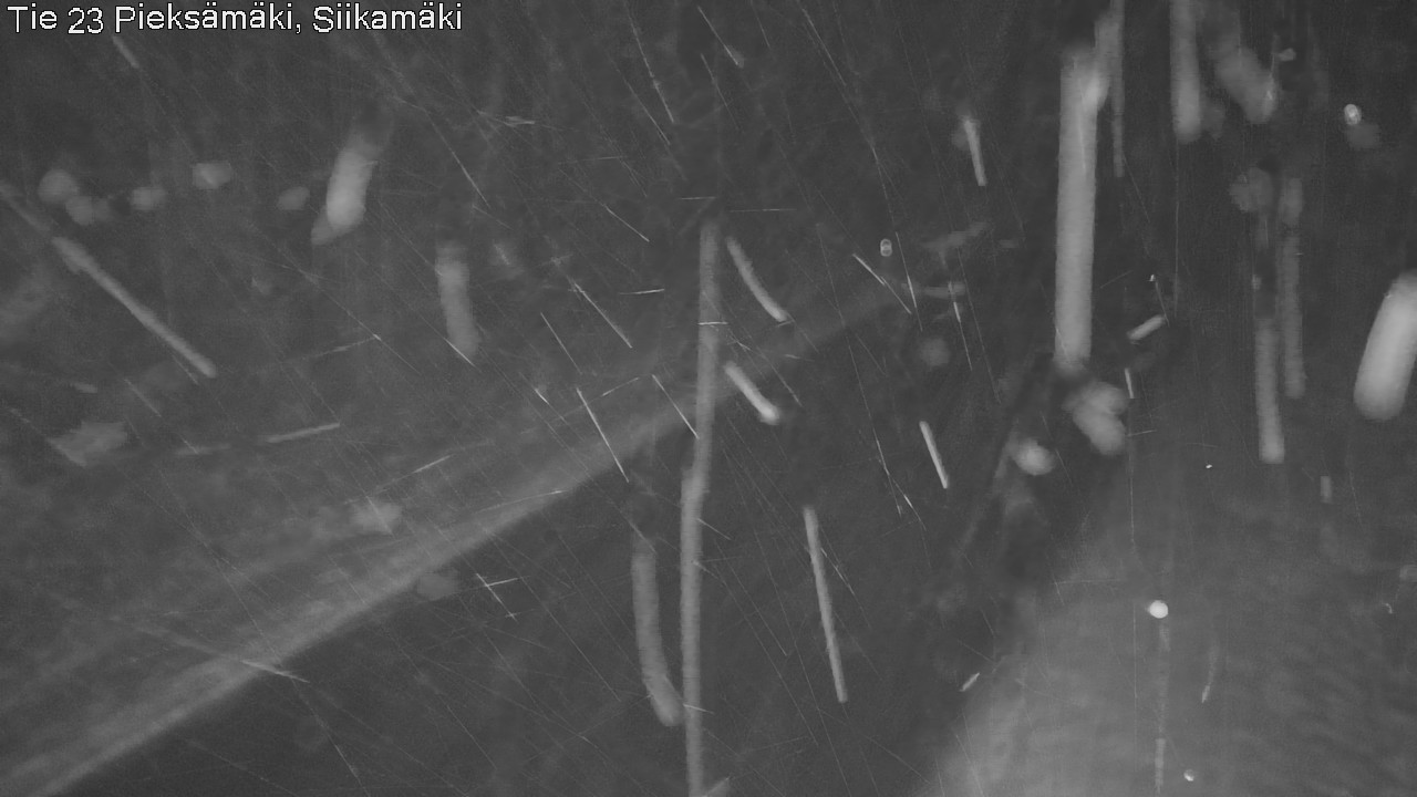 Weather Camera Image Road 23 Pieksämäki, Siikamäki, Pieksämäki, Etelä-Savo
