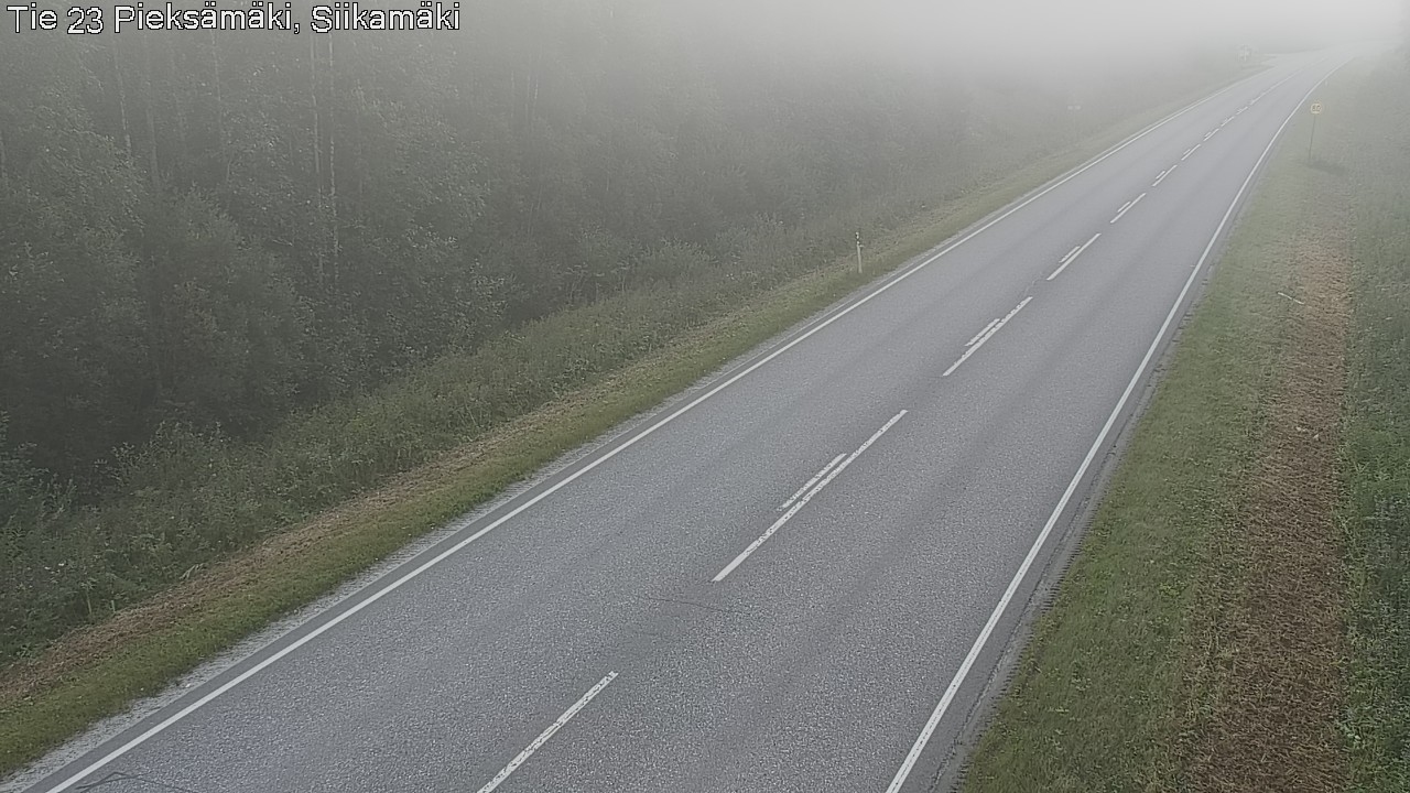 Weather Camera Image Road 23 Pieksämäki, Siikamäki, Pieksämäki, Etelä-Savo