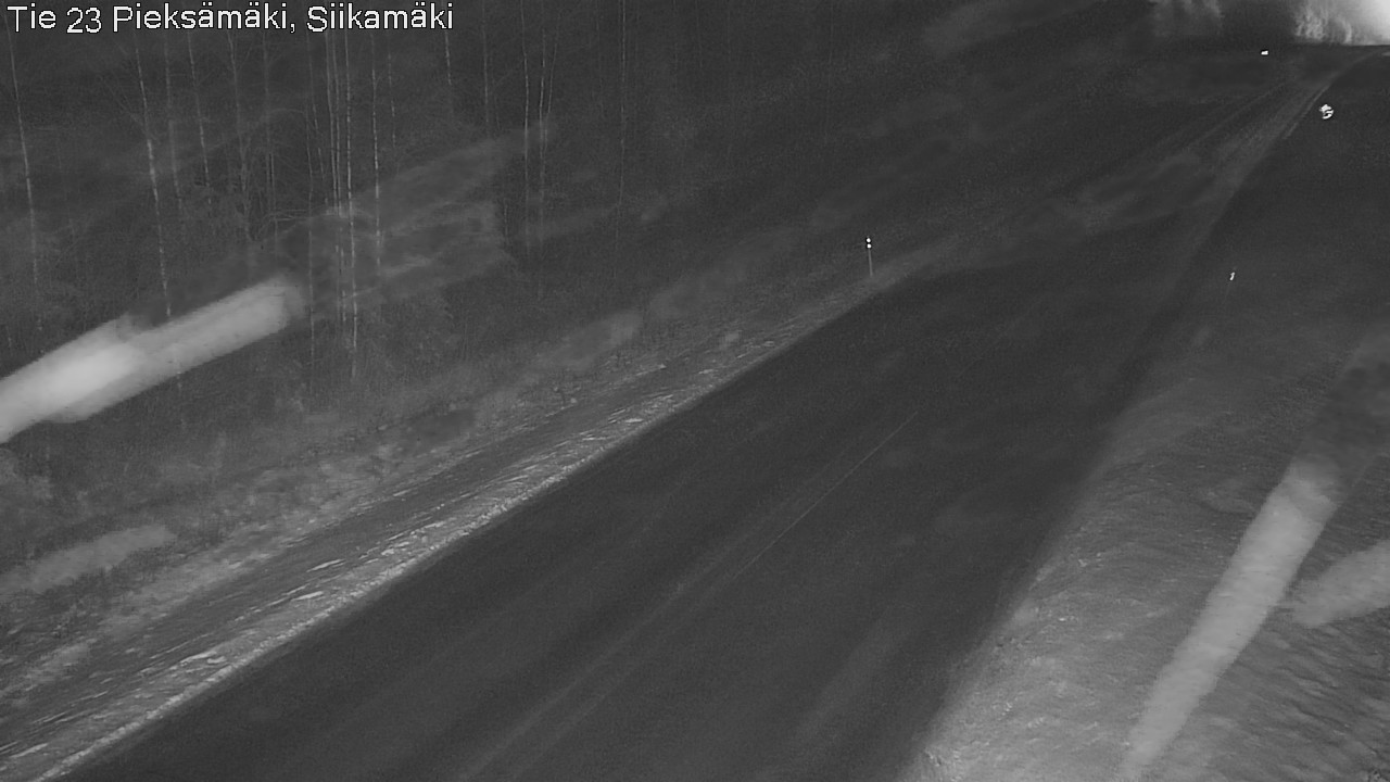 Weather Camera Image Road 23 Pieksämäki, Siikamäki, Pieksämäki, Etelä-Savo