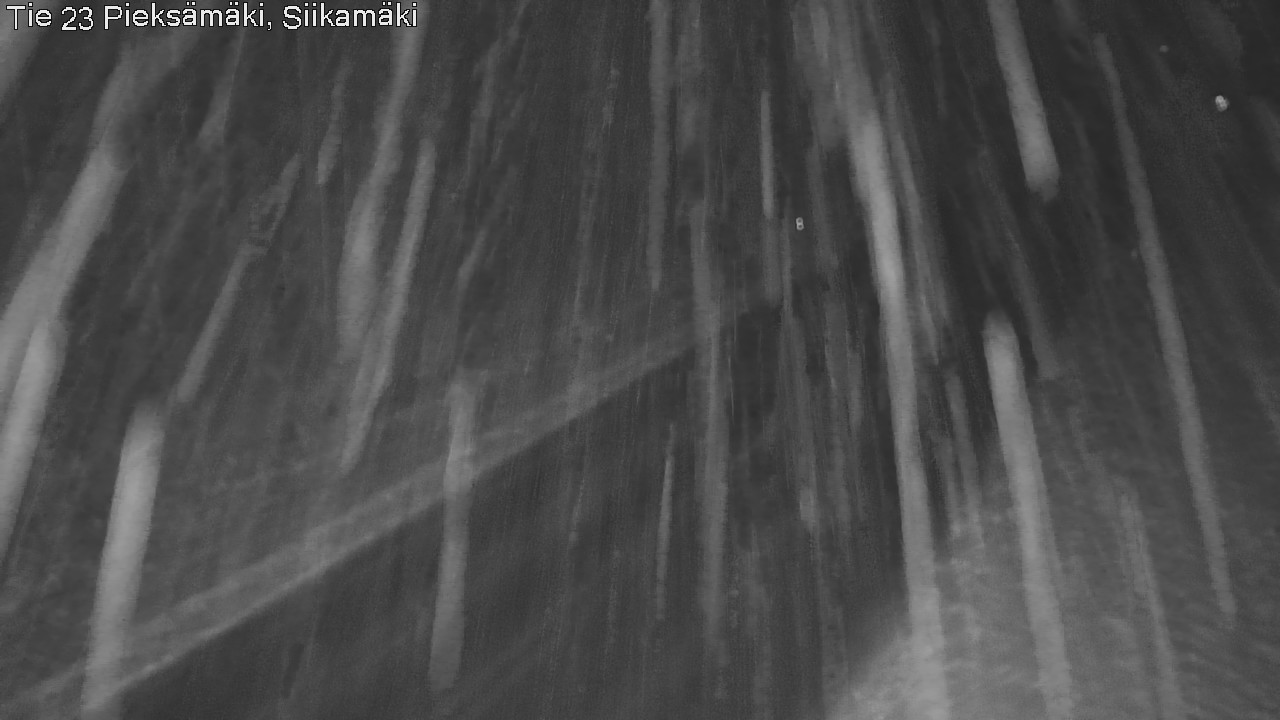 Weather Camera Image Road 23 Pieksämäki, Siikamäki, Pieksämäki, Etelä-Savo