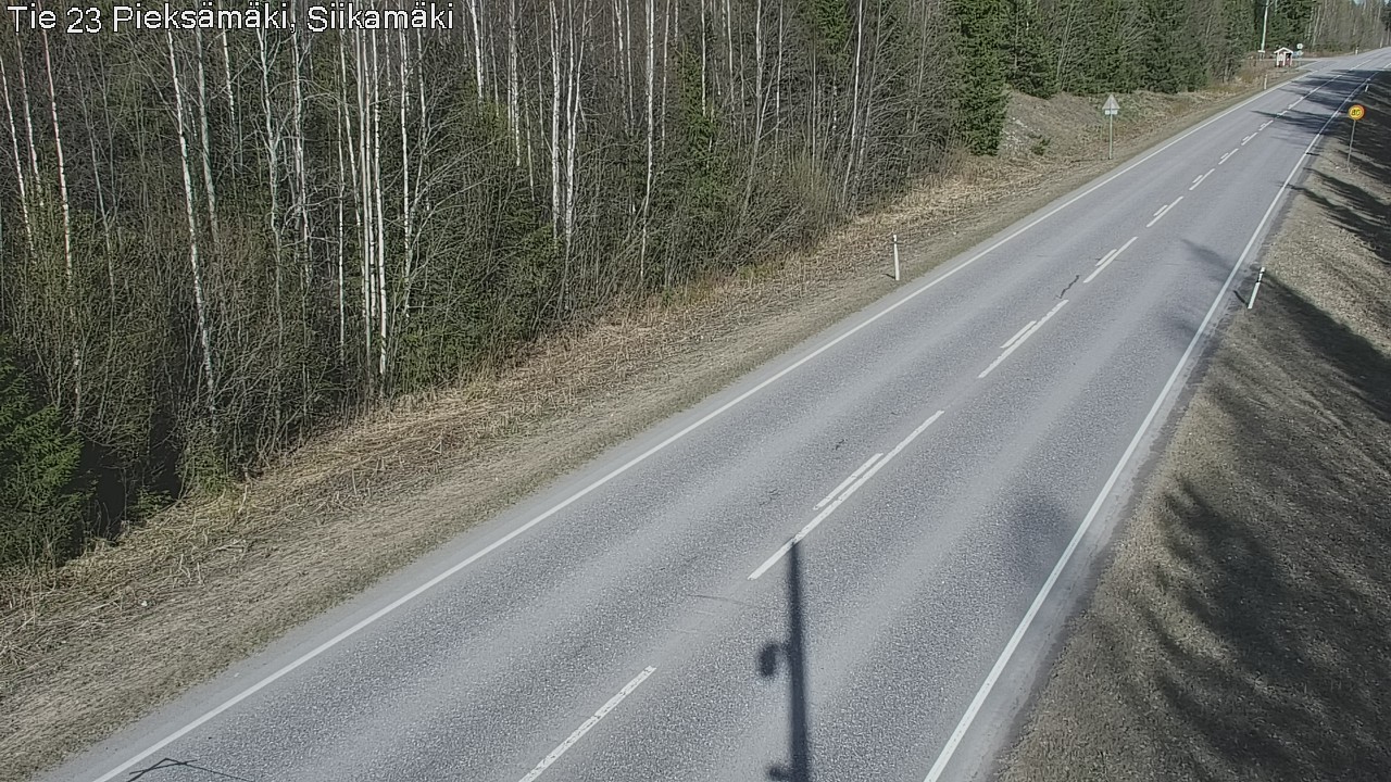 Kelikamerat Kuva Tie 23 Pieksämäki, Siikamäki, Pieksämäki, Etelä-Savo