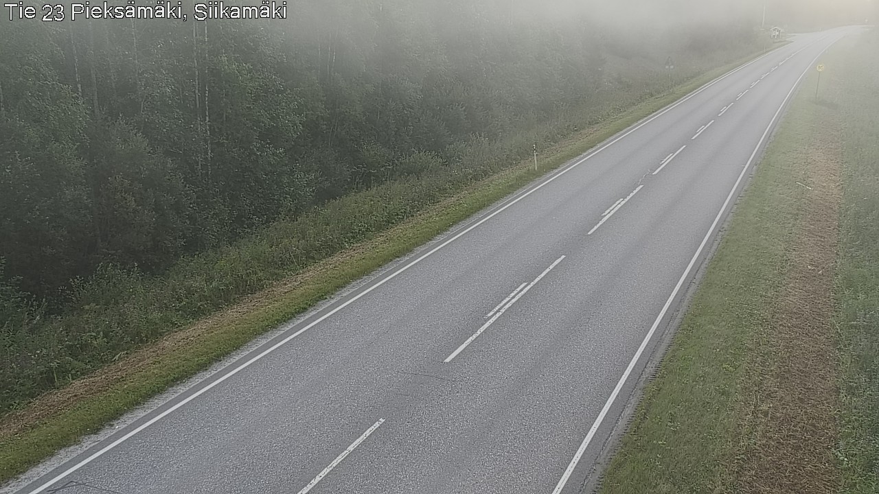 Weather Camera Image Road 23 Pieksämäki, Siikamäki, Pieksämäki, Etelä-Savo