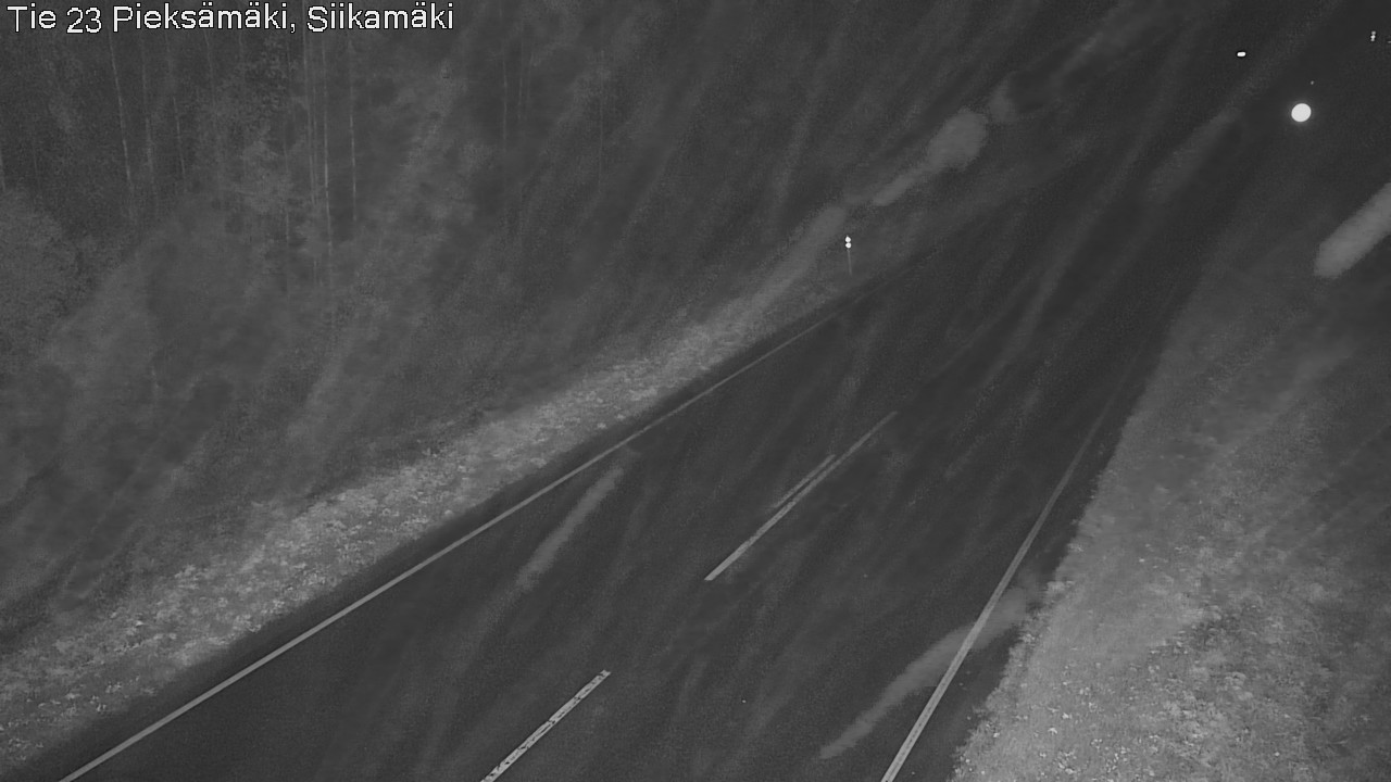 Weather Camera Image Road 23 Pieksämäki, Siikamäki, Pieksämäki, Etelä-Savo