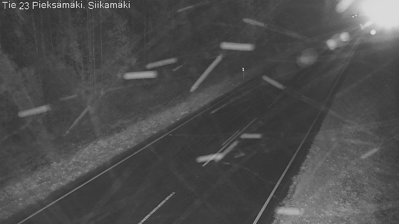 Weather Camera Image Road 23 Pieksämäki, Siikamäki, Pieksämäki, Etelä-Savo
