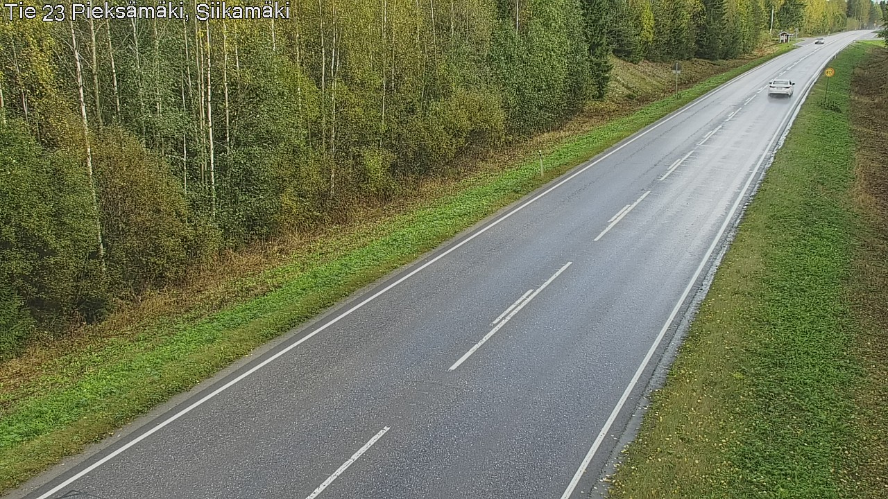 Weather Camera Image Road 23 Pieksämäki, Siikamäki, Pieksämäki, Etelä-Savo