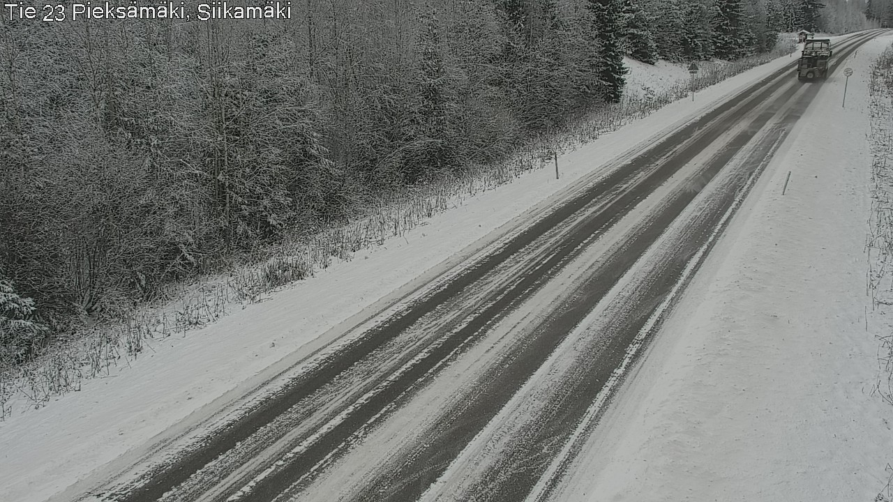 Weather Camera Image Road 23 Pieksämäki, Siikamäki, Pieksämäki, Etelä-Savo
