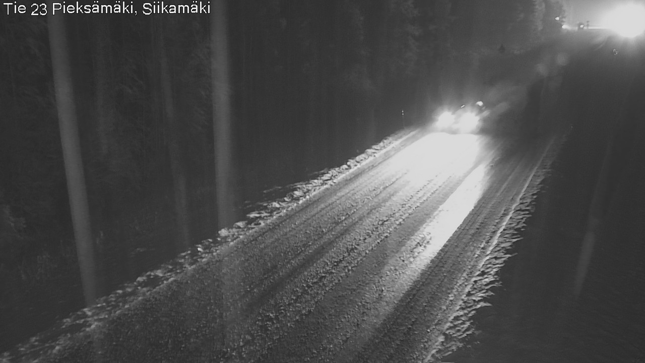 Weather Camera Image Road 23 Pieksämäki, Siikamäki, Pieksämäki, Etelä-Savo