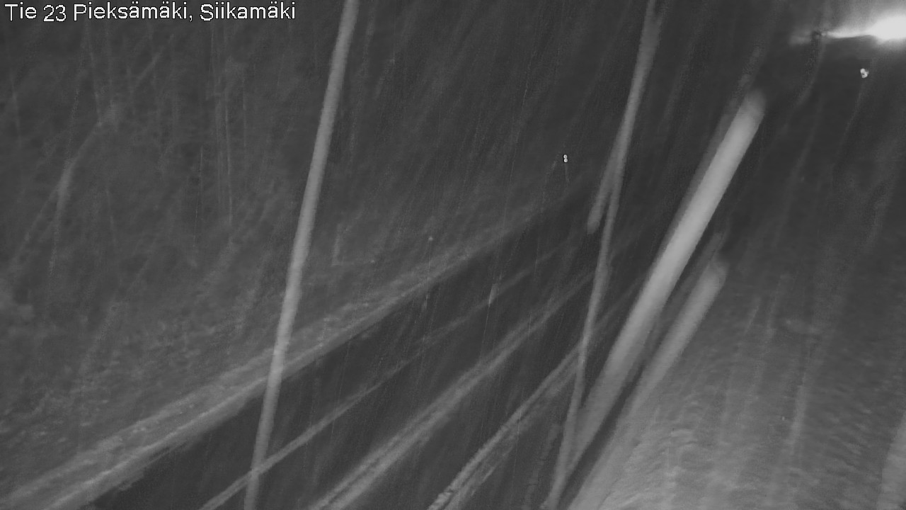 Weather Camera Image Road 23 Pieksämäki, Siikamäki, Pieksämäki, Etelä-Savo