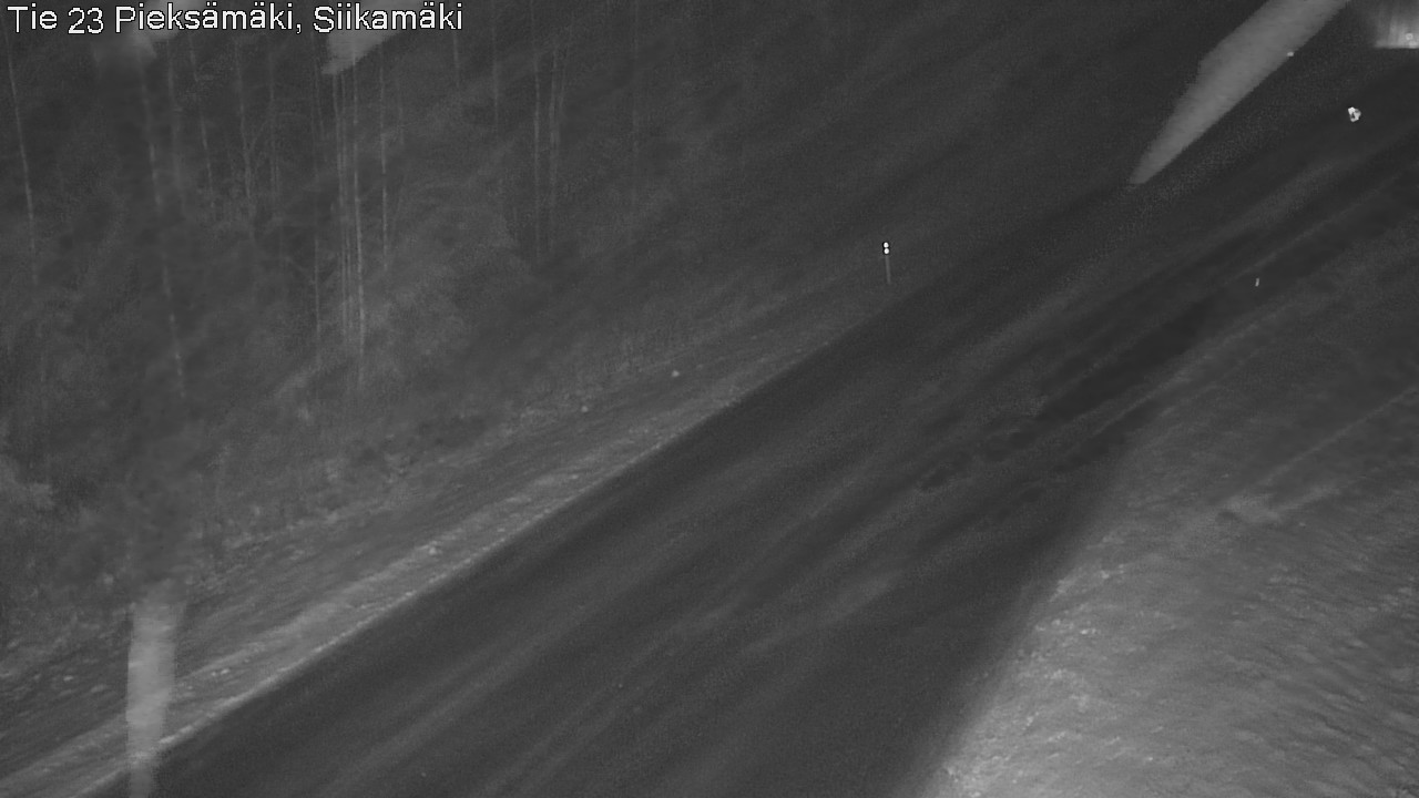 Weather Camera Image Road 23 Pieksämäki, Siikamäki, Pieksämäki, Etelä-Savo