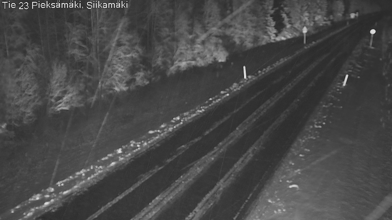 Weather Camera Image Road 23 Pieksämäki, Siikamäki, Pieksämäki, Etelä-Savo