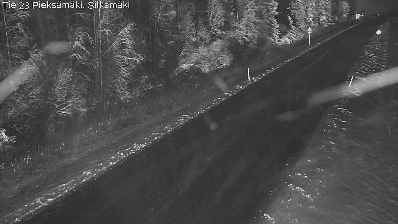 Weather Camera Image Road 23 Pieksämäki, Siikamäki, Pieksämäki, Etelä-Savo