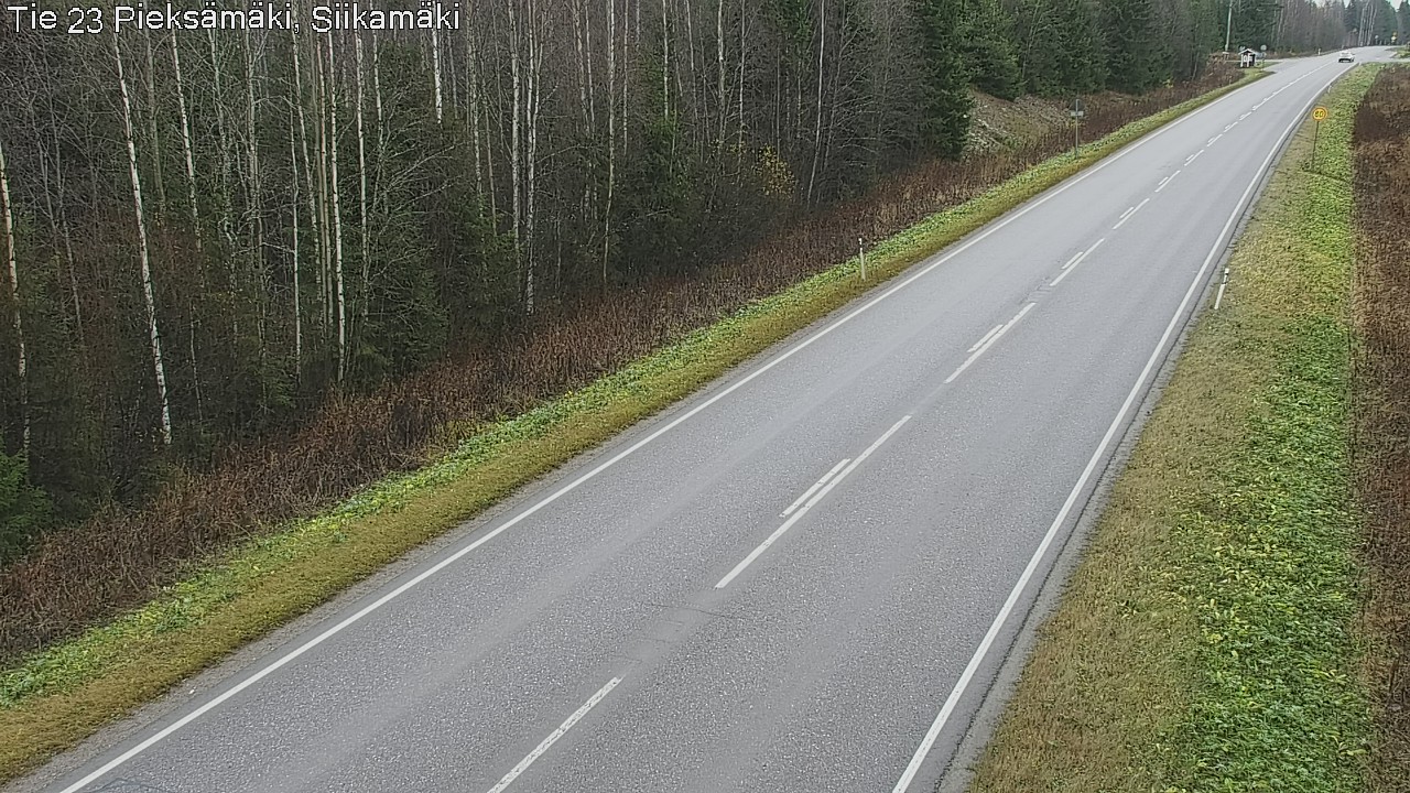 Kelikamerat Kuva Tie 23 Pieksämäki, Siikamäki, Pieksämäki, Etelä-Savo