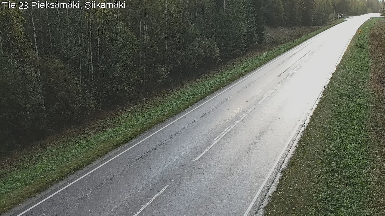Weather Camera Image Road 23 Pieksämäki, Siikamäki, Pieksämäki, Etelä-Savo