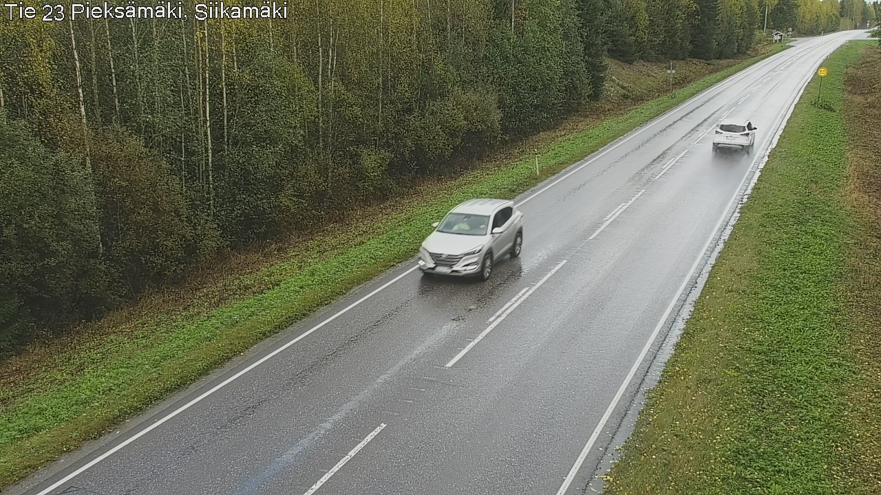 Weather Camera Image Road 23 Pieksämäki, Siikamäki, Pieksämäki, Etelä-Savo