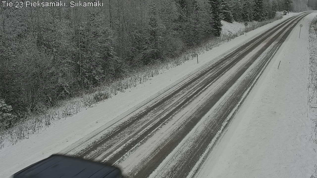 Weather Camera Image Road 23 Pieksämäki, Siikamäki, Pieksämäki, Etelä-Savo