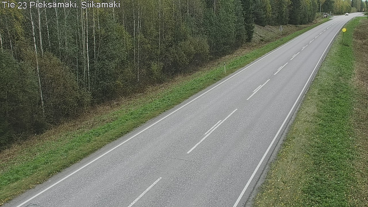 Kelikamerat Kuva Tie 23 Pieksämäki, Siikamäki, Pieksämäki, Etelä-Savo