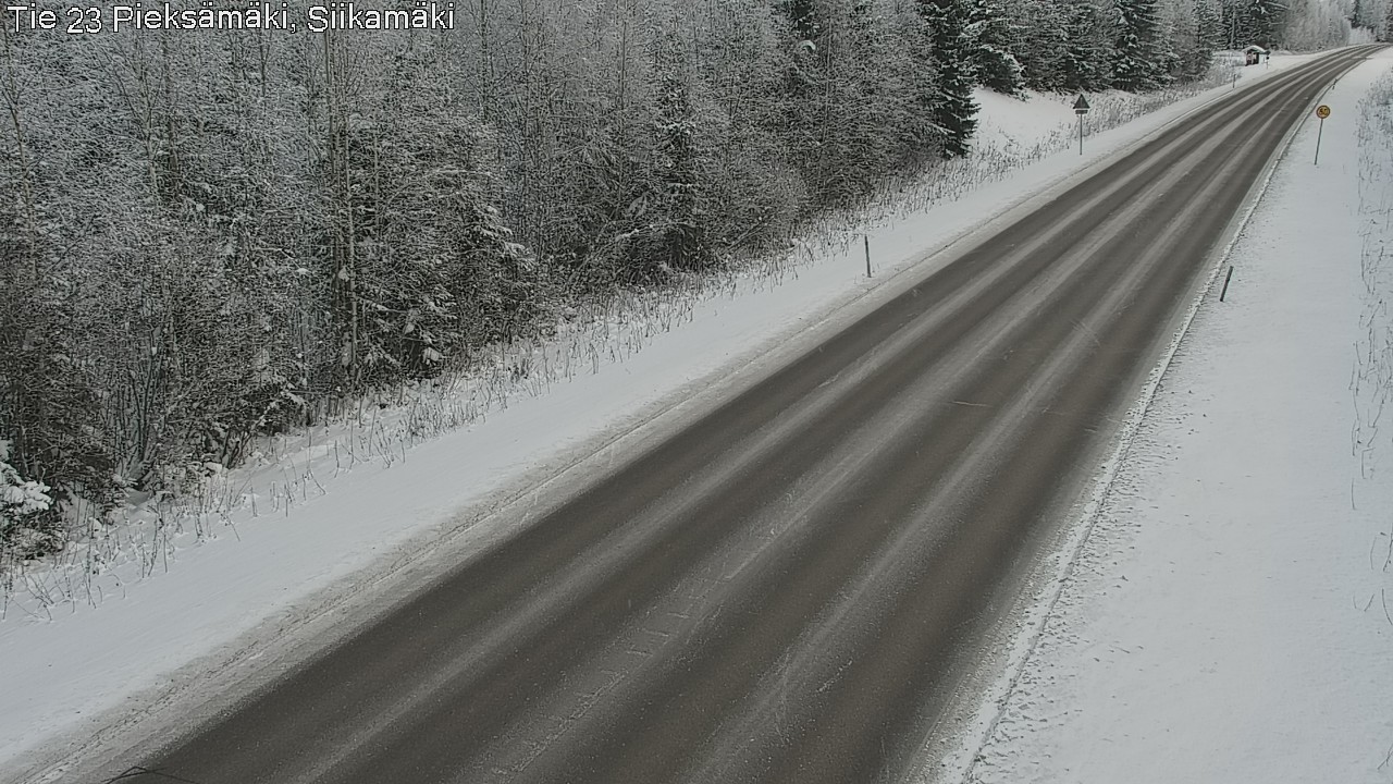 Weather Camera Image Road 23 Pieksämäki, Siikamäki, Pieksämäki, Etelä-Savo