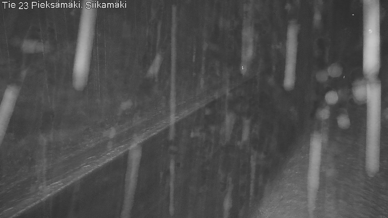 Weather Camera Image Road 23 Pieksämäki, Siikamäki, Pieksämäki, Etelä-Savo