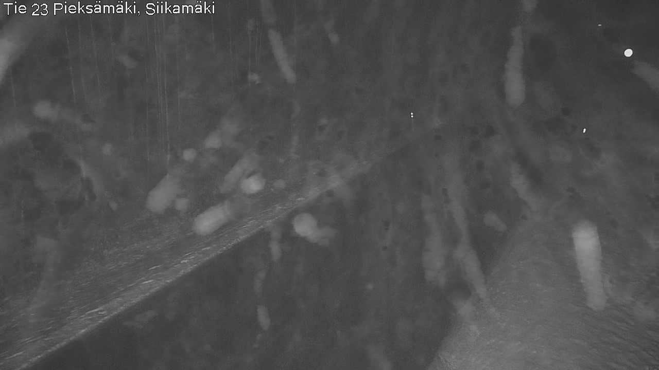 Weather Camera Image Väg 23 Pieksämäki, Siikamäki, Pieksämäki, Etelä-Savo