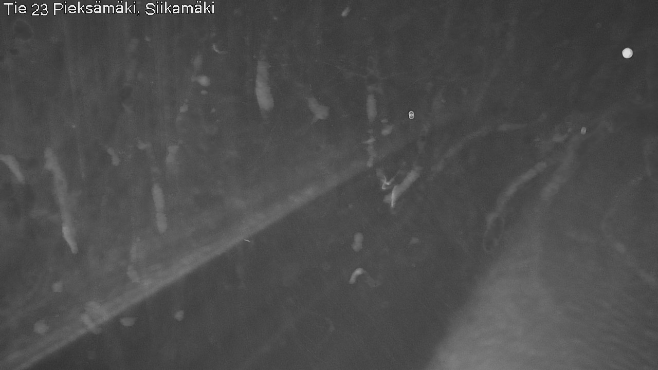 Weather Camera Image Väg 23 Pieksämäki, Siikamäki, Pieksämäki, Etelä-Savo